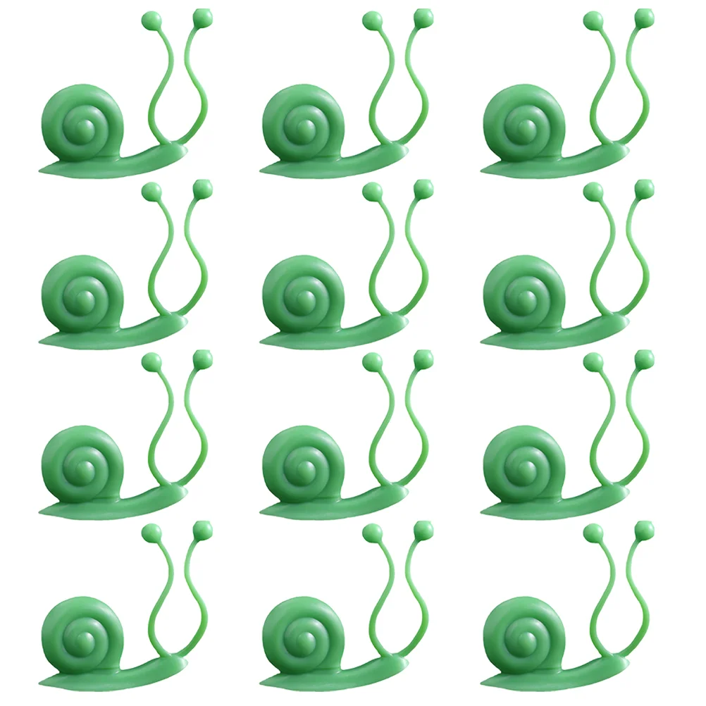20 Pcs White Plant Fixing Clip Support Bracket Climbing Wall Fixture Hooks Vines Holder Garden Supplies Plant Cages Supports