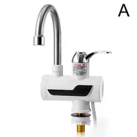 Robinet chauffe-eau électrique instantané 3000W, sans réservoir, affichage de la température du robinet, eau chaude, cuisine, j6tage 5
