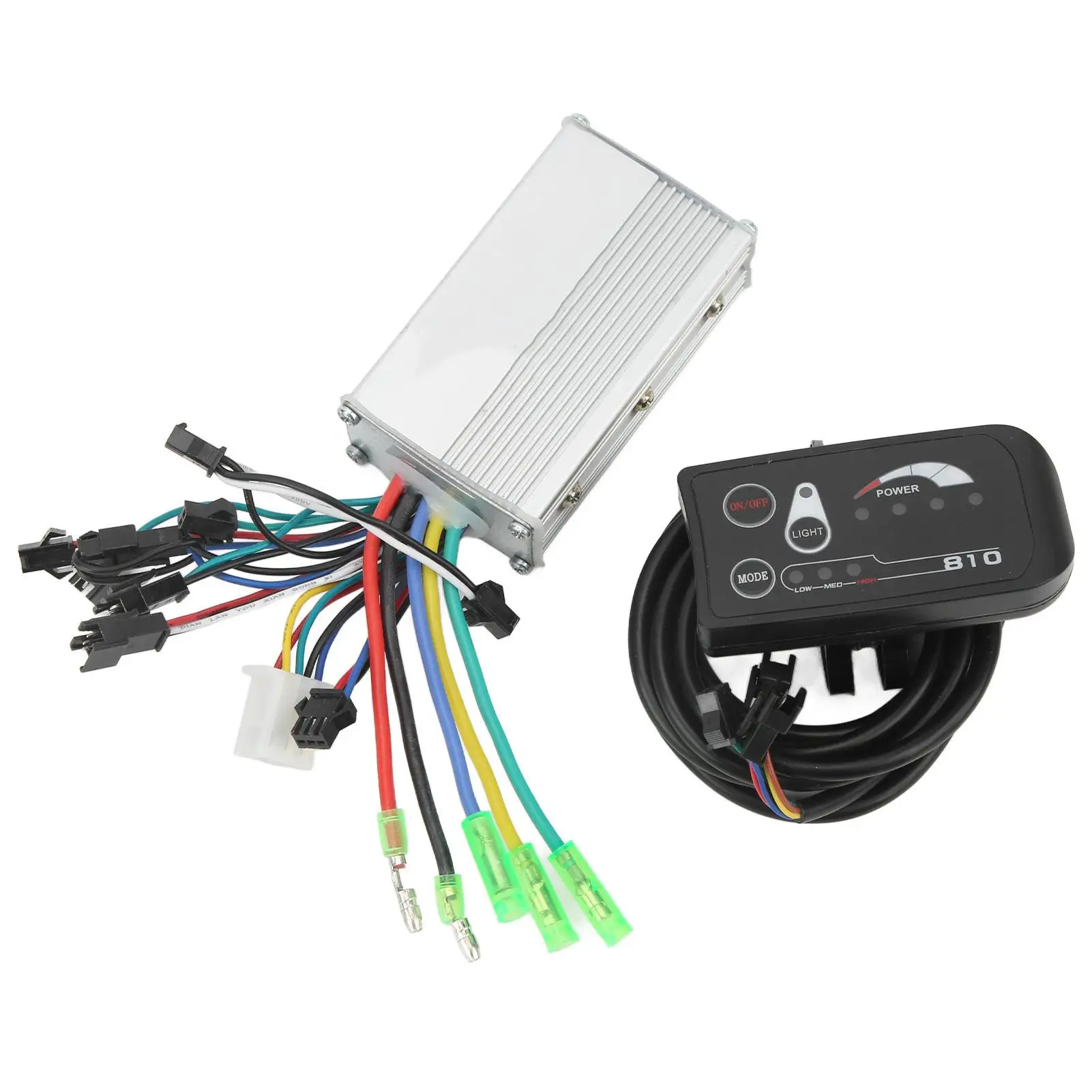 24V 36V 48V 250W 350W Electric Bike Brushless Controller Kit With 810 LED Display For Bike Conversion System