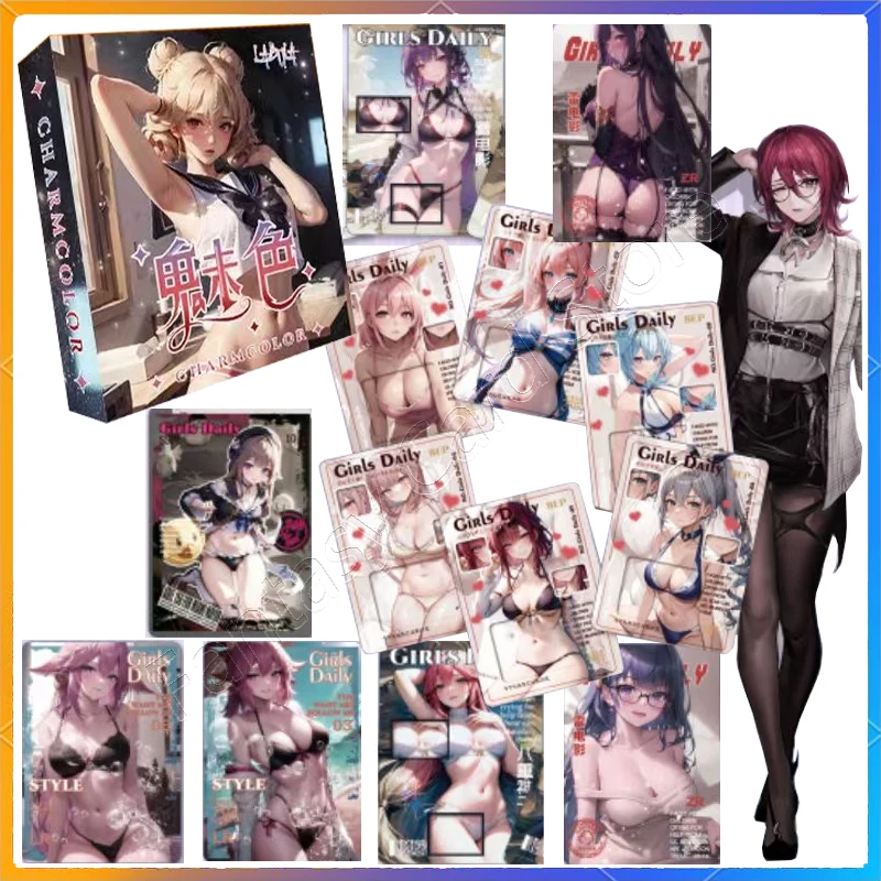 

Sexy Bikini Card Goddess Story Card ACG Nude Card Limited Sale Uniform Black Silk White Stockings Sexy Girls Adult Hobbies