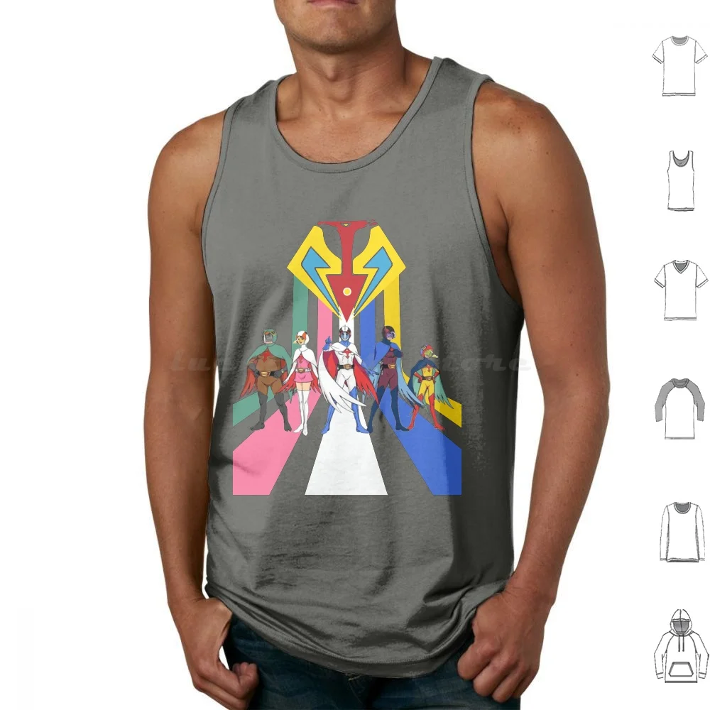 Battaglia Dei Pianeti Gatchaman G Force Of The Galaxy Canotte Gilet Senza Maniche Battaglia Dei Pianeti Battaglia Del Pialla