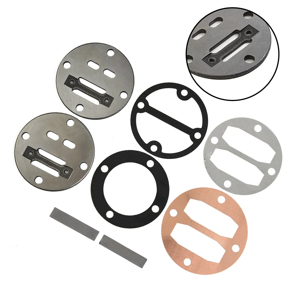 Piston Air Compressor Cylinder Valve Plates Sealing Gasket Washers Hole-Hole 42mm Air Pump Fitting Air Compressor Accessories in box 870 700pcs washer nylon flat washers flat assortment kit metric sealing spacer gasket ringm2 m2 5 m3 m4 m5 m6 m8 m10 m12