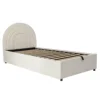 PINGGO Upholstered Bed 3ft Children's Bed Single Bed With Slatted Frame And Headboard Youth Bed Easy To Assemble (No Mattress) 4 PINGGO Upholstered Bed 3ft Children's Bed Single Bed With Slatted Frame And Headboard Youth Bed Easy To Assemble (No Mattress) 4
