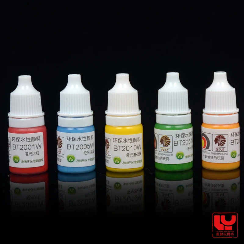 Professional 5ml Water-Based Matte Acrylic Paint - Non-Toxic Art Pigment for Handmade Creations and Hobbies