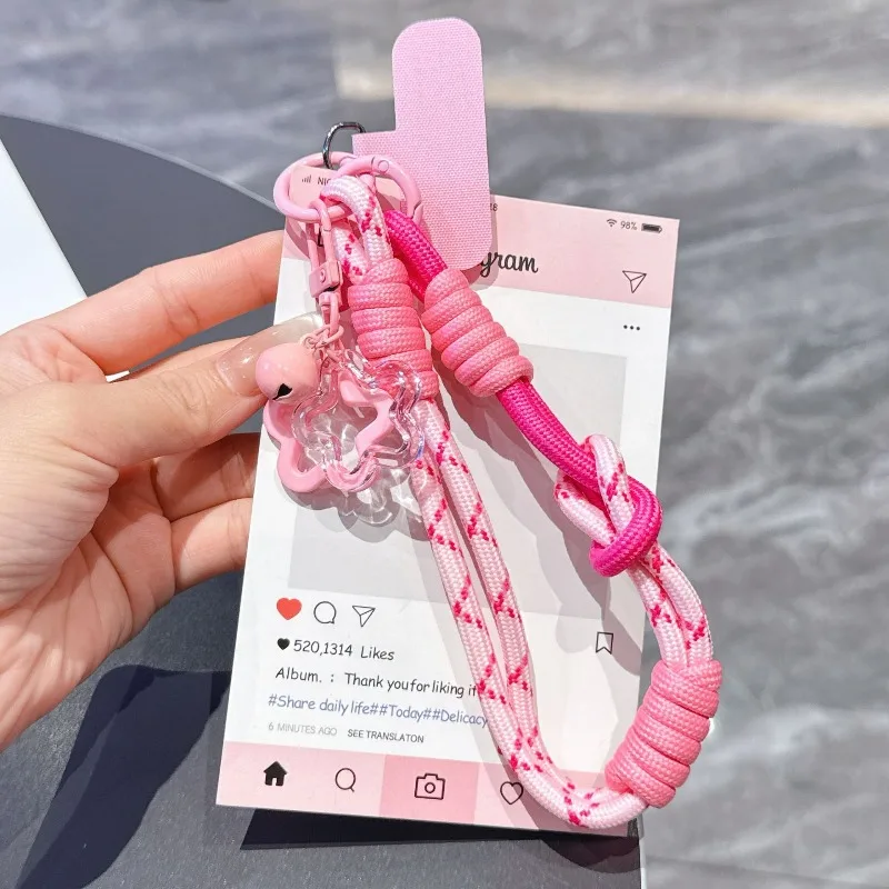 Universal Phone Lanyard Strap with Star Bell Pendant