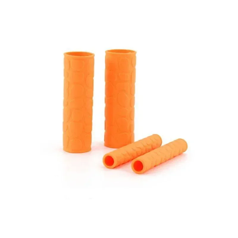 Silicone Motorcycle Handlebar Grip Protector Cover Brake Handle Soft Rubber Non Slip Weather Resistant for Most Motorcycles