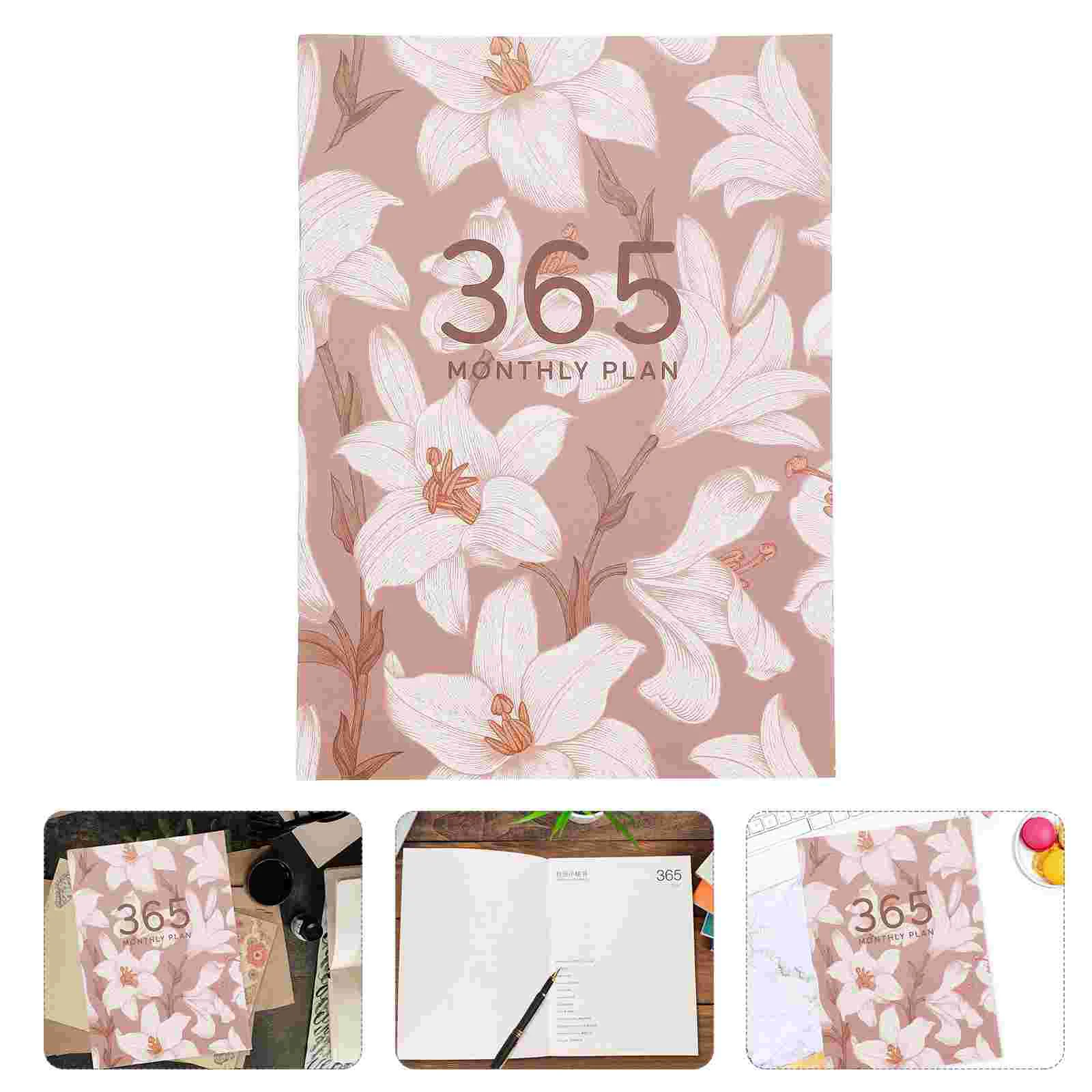 

Ежемесячный академический планировщик блокноты Органайзер удобный ежедневный блокнот бумага Многофункциональный академический