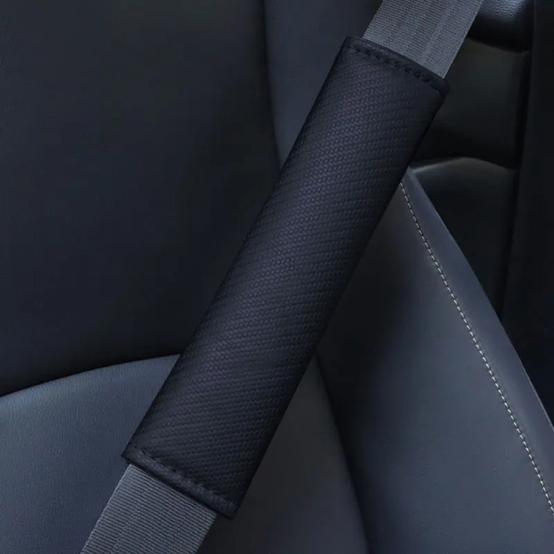 Car seat belt cover shoulder cover with For Dacia Logan Mcv 2 Duster Sandero Spring Stepway Lodgy Dokker Pads Accessories