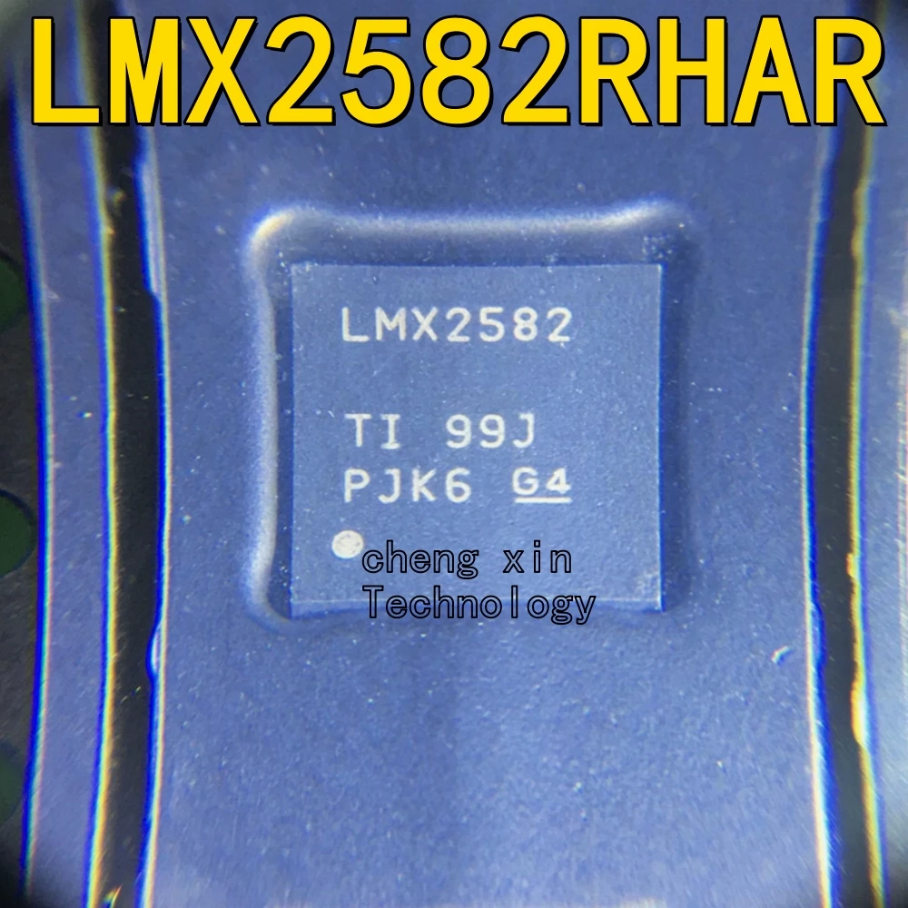 

Новое и оригинальное шелкографическое устройство LMX2582RHAR, 1 шт., 5 шт., 10 шт., часовой генератор LMX2582 LMX2582RHAT/синтезатор частоты/зеркальная фотография