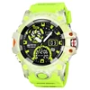STRYVE Top Brand Electronic Watch For Men Outdoor Sports Waterproof Dual Time Display Quartz Wristwatches Rubber reloj hombre 2