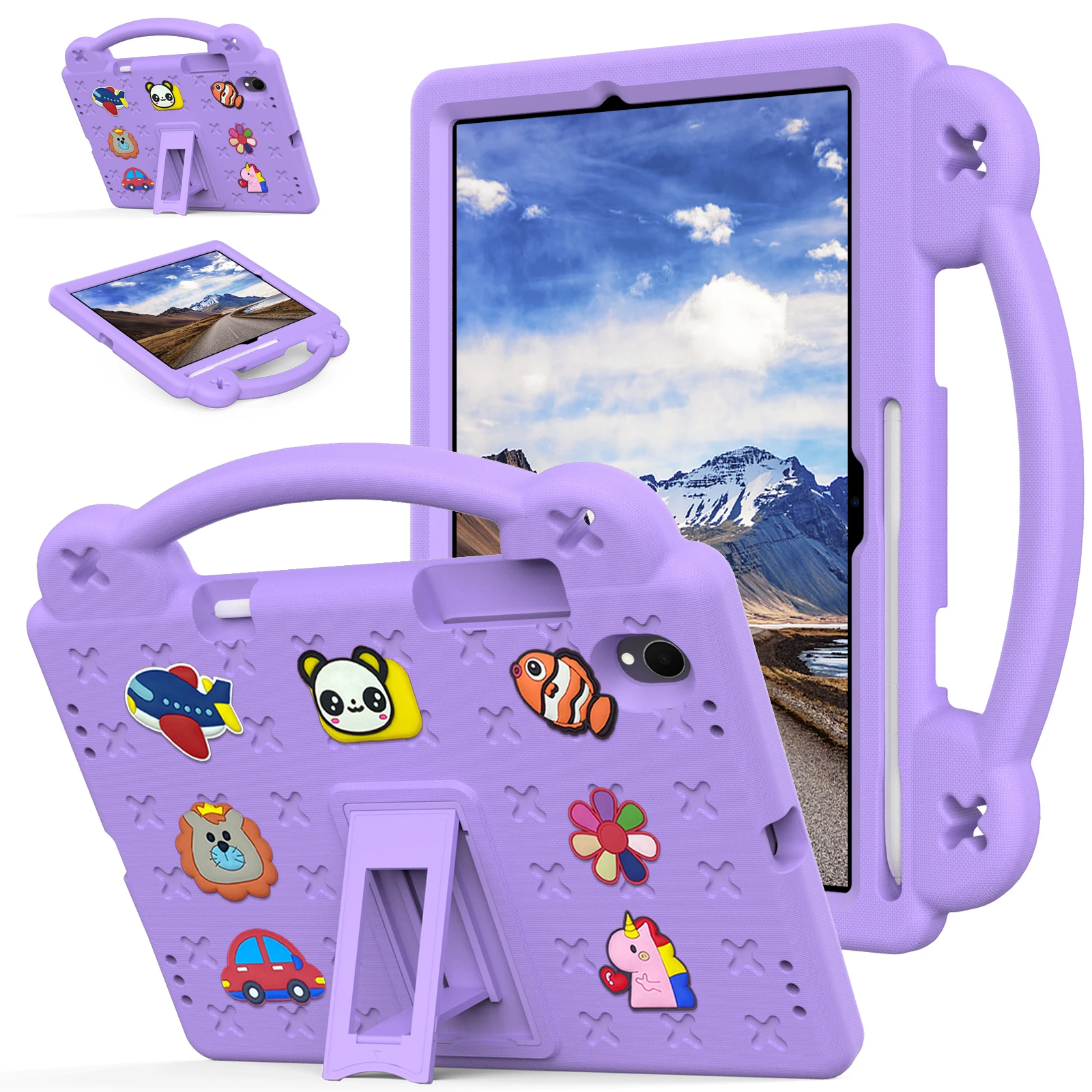 EVA Kids Protective Tablet Stand Case