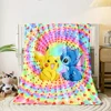 Pokemon Blanket Cute Cartoon HD Flannel Fluffy Throw Camping Blankets for Children Sofa Throw Thin Blanket Modern Fashion Gift 5