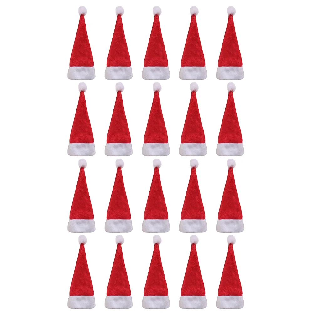 

Christmas Candy Hat Miniature Lollipop Bottle for Xmas Holiday Party Ornament Candies