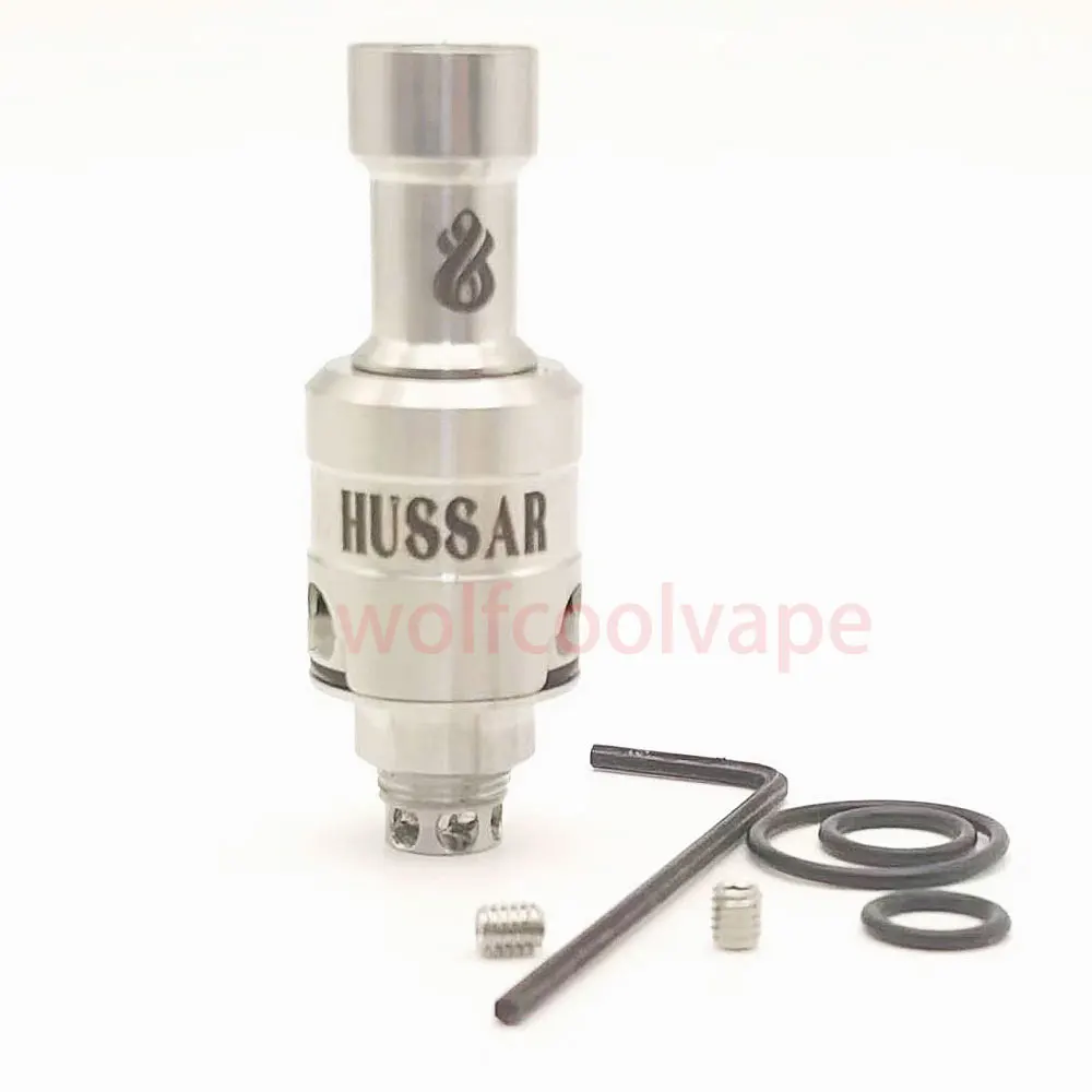 

wolfcoolvape Hussar STE Style RBA vape Bridge for Billet / BB / Boro Tank 2.0 / 2.2 / 2.5 / 2.8 / 3.0 / 3.5 / 3.8 / 4.0 / 4.5mm