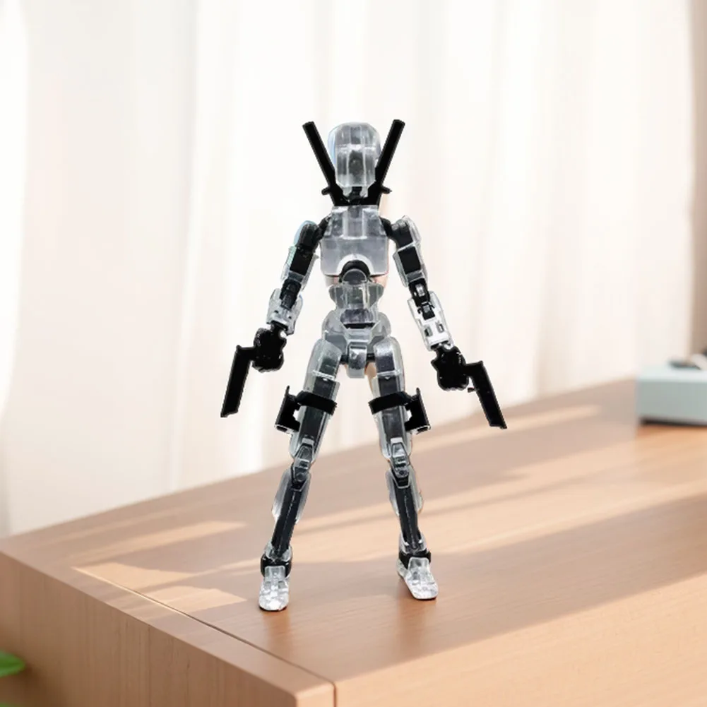 3D Printed Action Figure Multi-Jointed Action Figures Assembly Completed Full Body Mechanical Movable Toy for Kids and Adults - 6