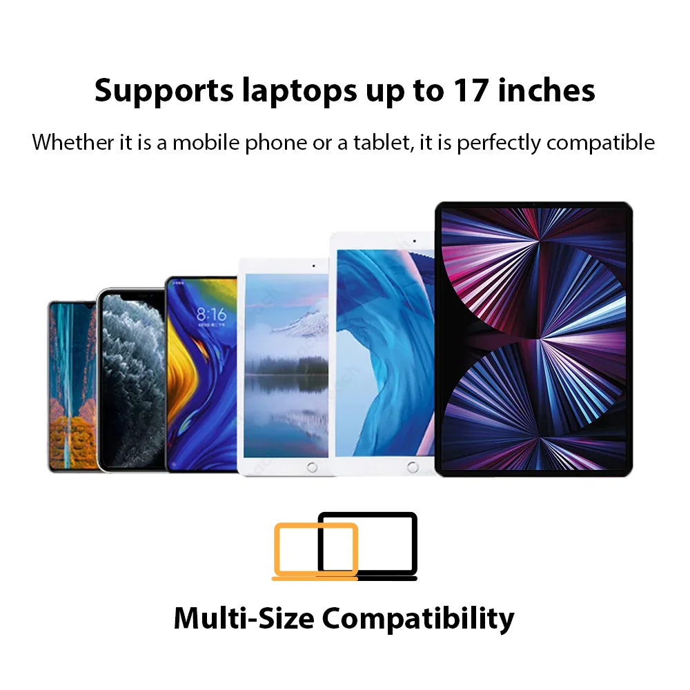 Notebook Kickstand For Macbook Pro Foldable Heat dissipation Stand Holder For Xiaomi Lenovo 10-17 in Portable Laptop Stands