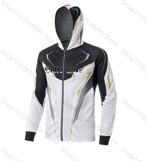 

SUNLINE Long Sleeve Uv Protection Clothing Mens Outdoor Summer Jersey Upf 50 Performance Breathable Fishing