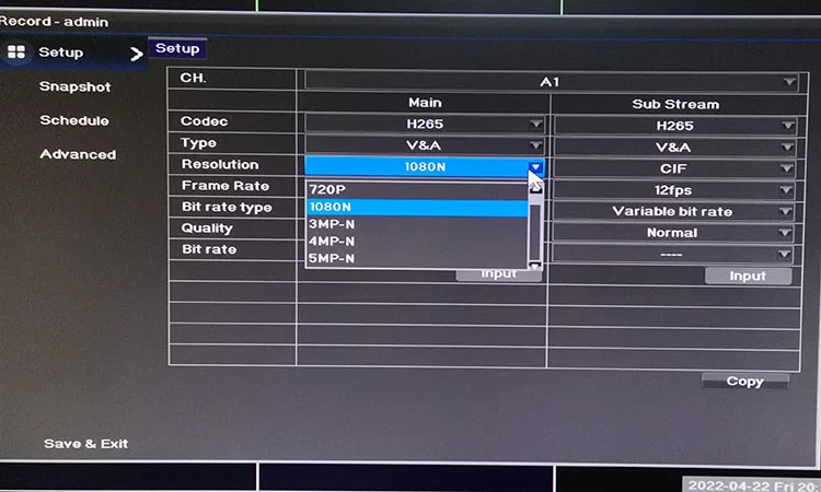 Diagram vysvetľujúci výhody kompresie H.265+