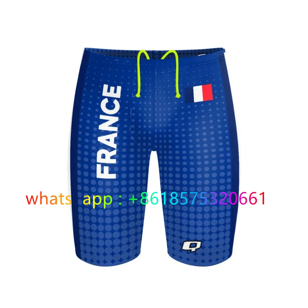 Mens Summer Trunks Swimwear Training Swim Shorts Trunks Swimsuits Boy Jammers Sports Surf Shorts Beach Volleyball Swimming Pants 5