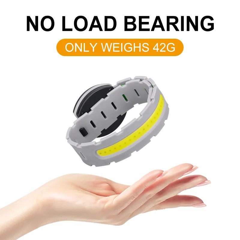 3 Modes COB LED Armband Light 400mAh Type C USB Rechargeable Sport Night Running Warning Light IPX4 Waterproof Cycling light