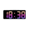 Two Sets of Minimalist  Alarm Clocks - Korean Fashion Style with Big  Digital Display  Bedrooms 6