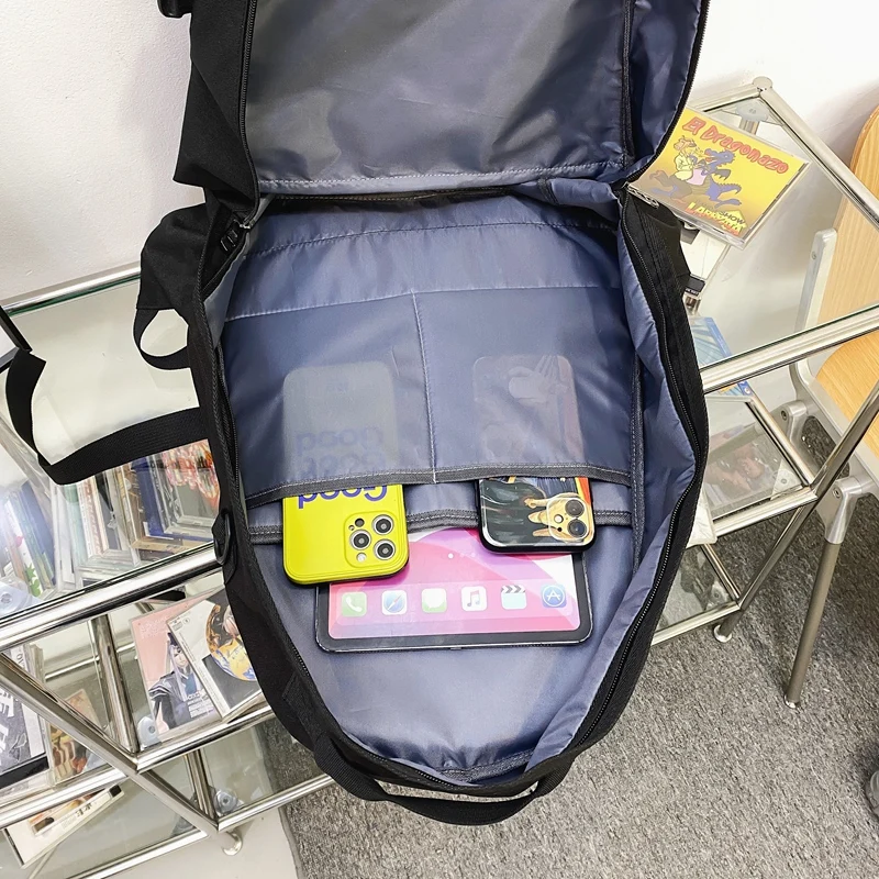 Male Women High Capacity College Backpack Girl Boy New School Bag Trendy Lady Men Laptop Backpack Fashion Female Travel Book Bag
