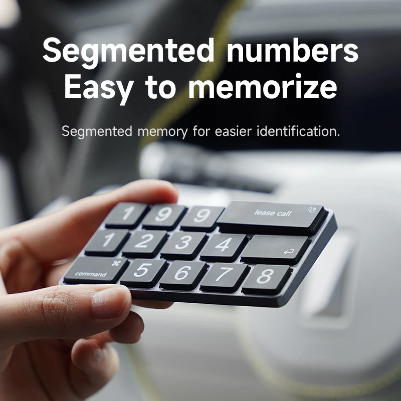 Hagibis Car Temporary Parking Phone Number Plate Parking License Aluminum Creative Parking Telephone Number Card Accessories