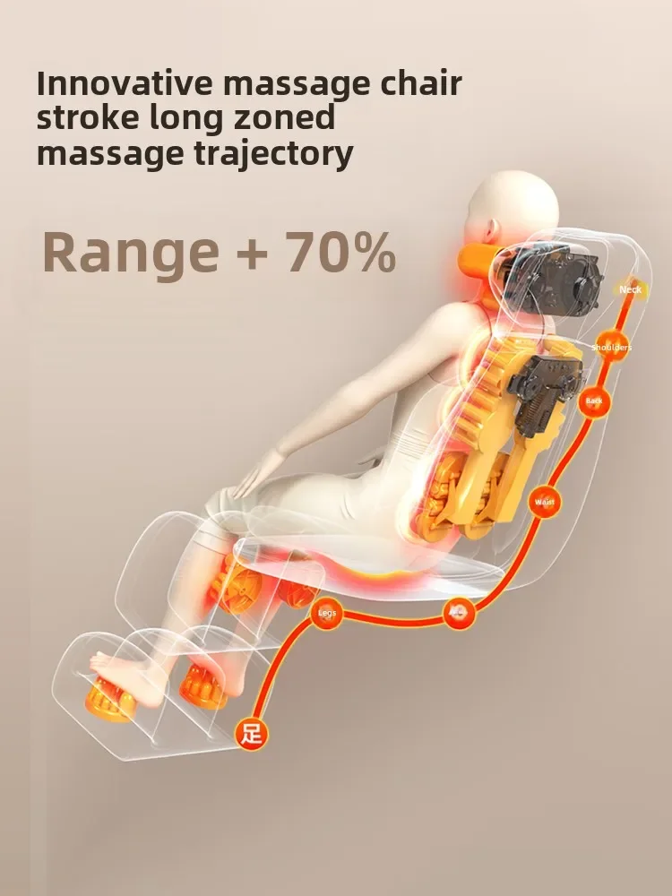 Massage chair home full body multi-function massager back waist cervical spine instrument massage sofa chair cushion electric 2