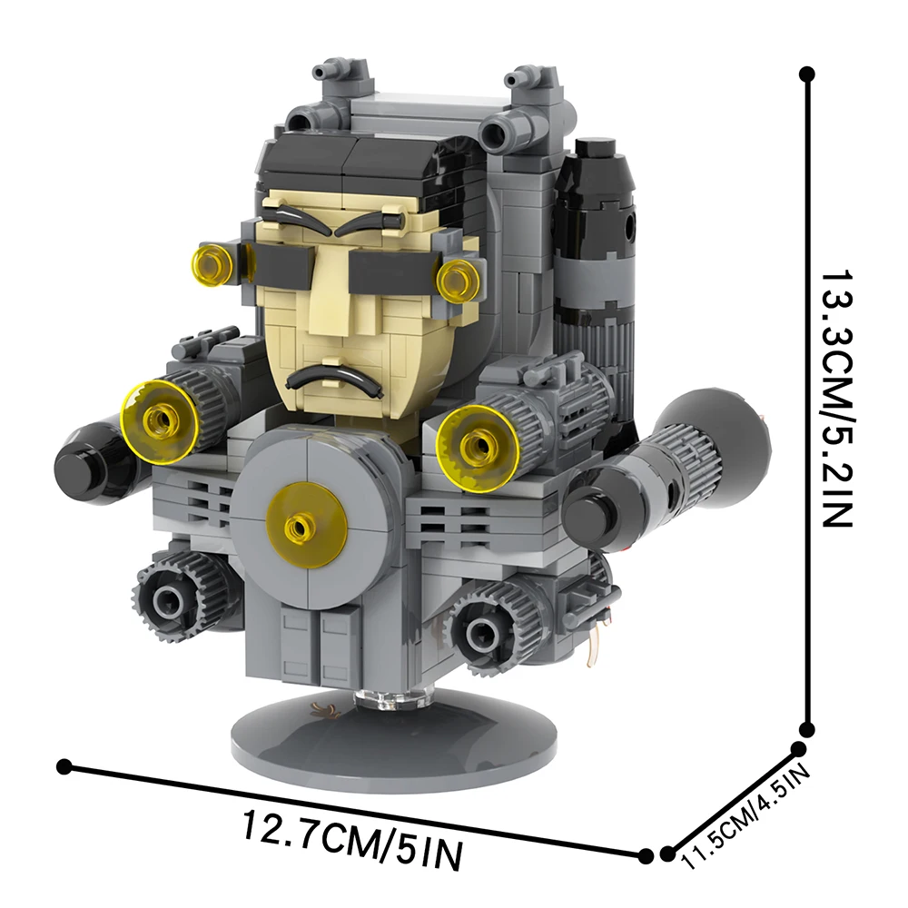 MOOXI Skibidi     MOC 긯,   G-Man 4.0    ,  峭 , MOC1481, 339 