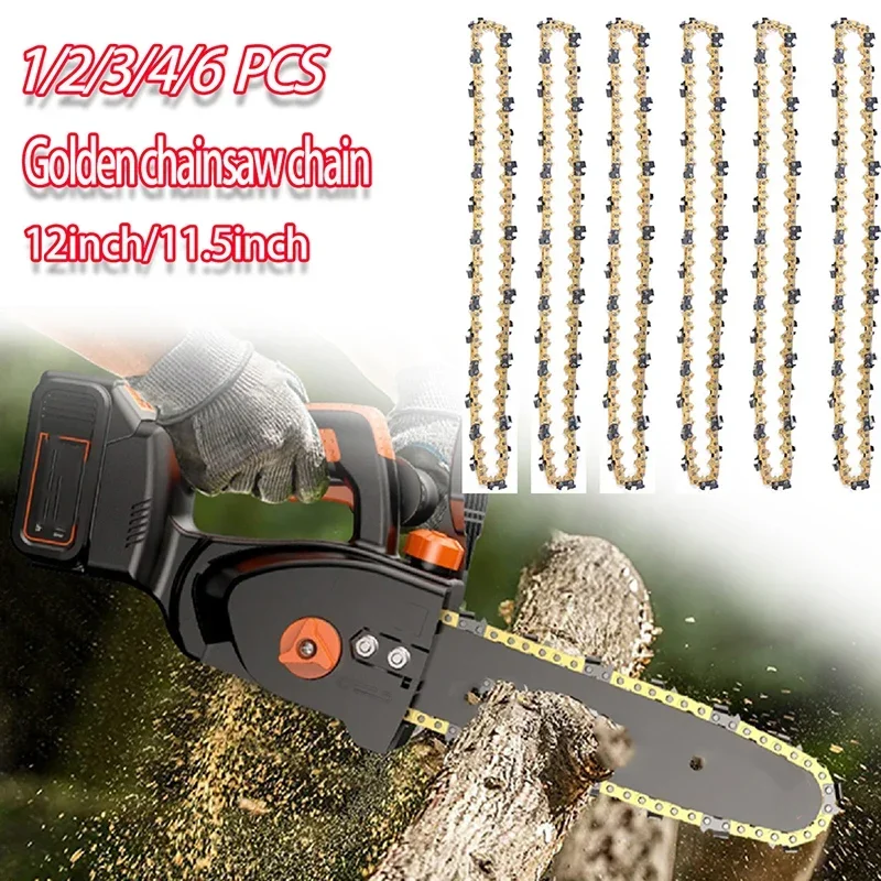 Chainsaw Saw Chain 12 /11.5 Inch 45 Drive Link 22 Cutter 3/8" LP Pitch .050" Cutting Lumbering Pruning Electric Saw Parts chainsaw chain