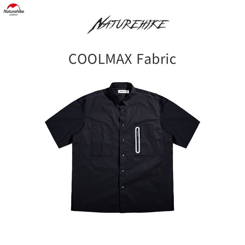 

Naturehike Coolmax Outdoor Short-sleeved Shirt Summer Men's Outdoor Quick-Drying Shirt Absorbent Moisture Camping Hike Clothing
