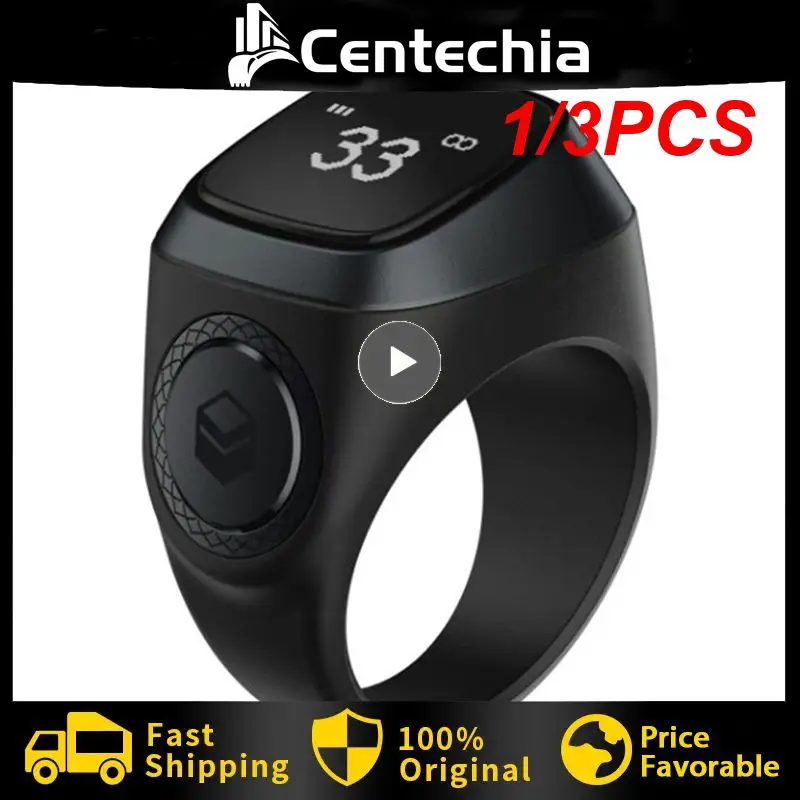 

1/3 шт. Iqibla умный тасбич счетчик тасбих для мусульман Zikr кольцо Цифровой Tasbeeh 5 время молитвы вибронапоминание водонепроницаемый