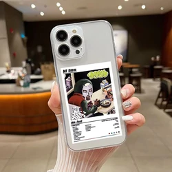 MF DOOM Shockproof Silicone Phone Case - Hot Singer Tribute Cover - iPhone 12 Mini (-1)