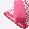 Acupressure Mat Set Spike Massage Pillow for Back Neck Pain Relief Yoga Mat Needle Therapy Stress Relief Fitness for Home Gym 2