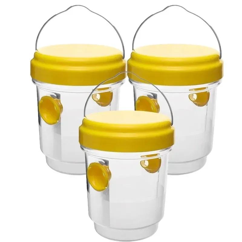 Waterproof Reusable Wasp and Hornet Trap for Indoor and Outdoor Pest Control