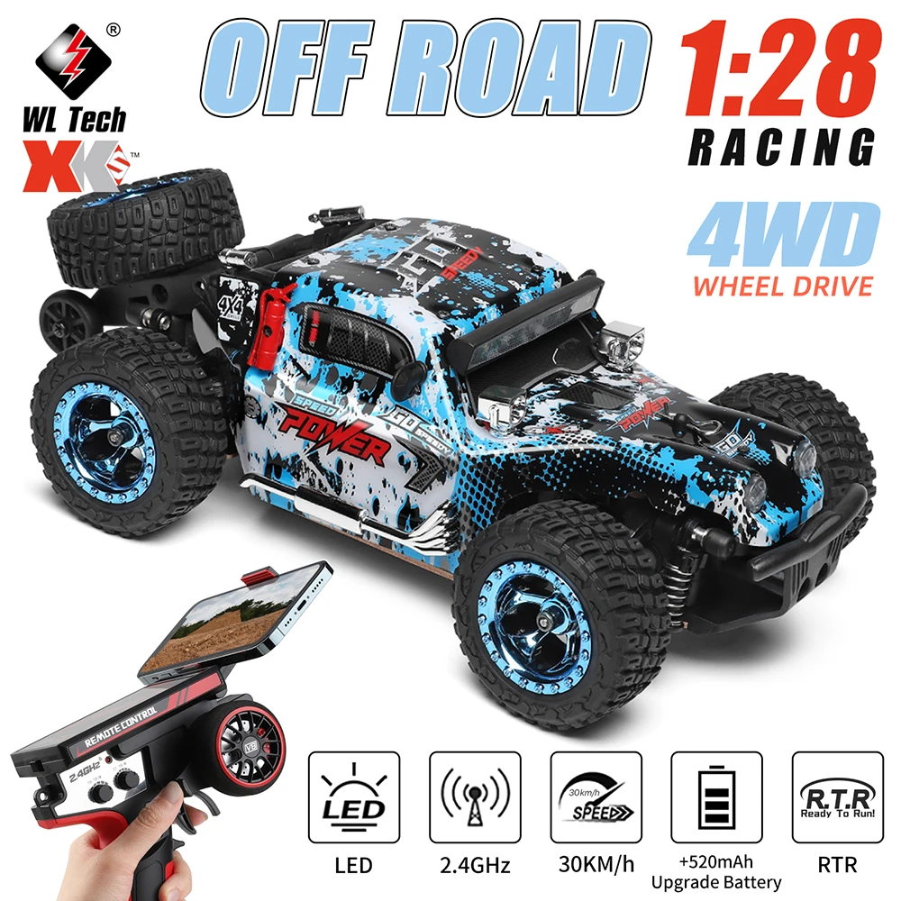 Wltoys 284161 Off Road Rc Car 1/28 Rc Rally Car Rc Drift Car Remote Control Car 30 Km/H Rc Race Car 4Wd Remote Control Vehicle