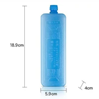 Pack de congélateur de Gel réutilisable, blocs de glace pour réfrigérateur, boîte en cristal de glace, paquet de congélateur froid, pique-nique, refroidisseur d'aliments frais, boîte d'injection d'eau 5