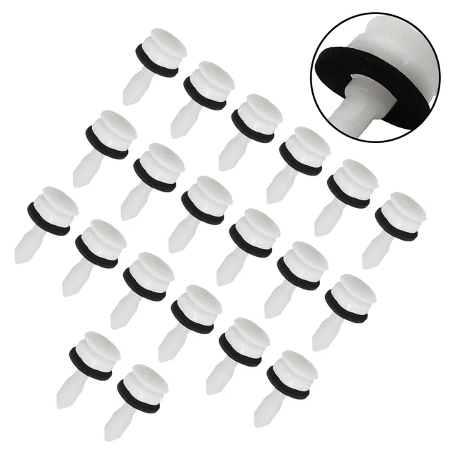 20PCS Door Panel Trim Clips Interior Fastener Moulding Clip FOR Jaguar S-Type 1999-2007 FOR X-Type 2001-2009 C2S13494 4