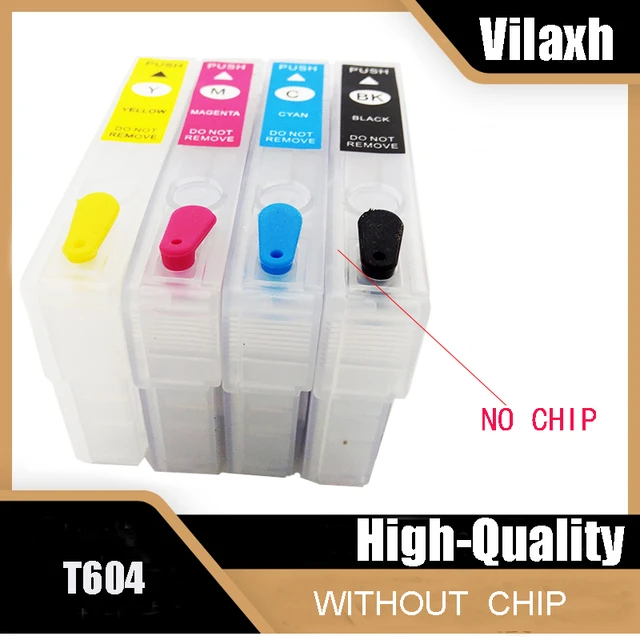 604 604XL T604 Compatible Ink Cartridge For Epson XP-2200 XP-2205 XP-3200 XP-3205  XP-4200 XP-4205 WF-2910DWF WF-2930DWF - AliExpress