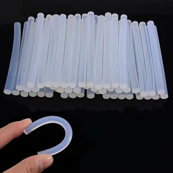 Premium Non - Toxic Silicone Hot Glue Sticks - Smooth, Odorless, Drip - Free for DIY Crafts and Woodworking (100pcs)