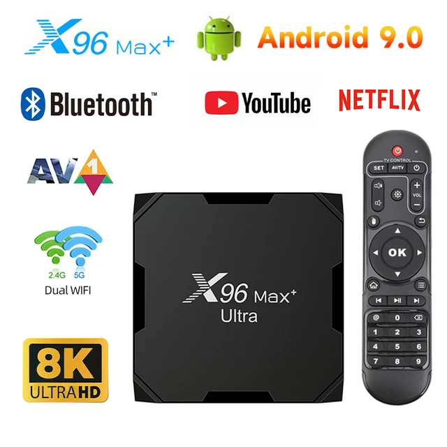X96 Max Plus Ultra TV Box Android 11 Amlogic S905x4 Smart TV Box 4K Wifi 4GB  32GB 64GB Media Player HDMI 2.0 1000M Set Top Box - AliExpress