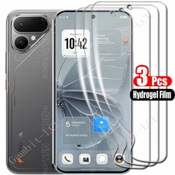 Enhanced 3PCS Hydrogel Full Screen Protector Cover - 6.78 Hydraulic Soft Film for Hydrogel Film (Pova Curve 2 5G)