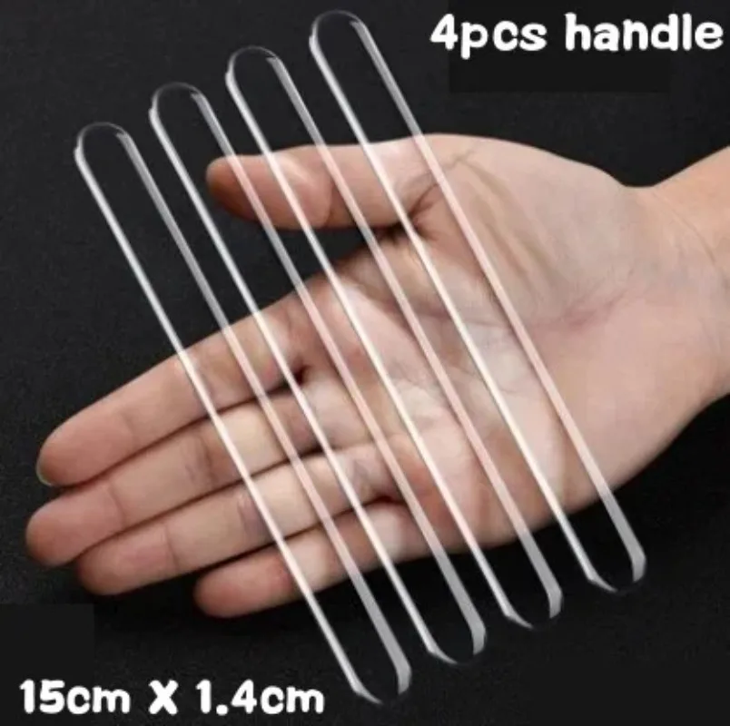 1 Sheet self adhesive Buffer Pads Silicone Door Stopper Cabinet Bumpers Wall Protector Furniture Refrigerator Anti-crash Pad