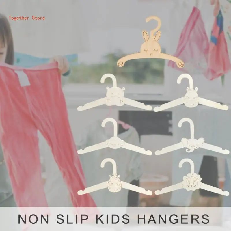 10pcs Toddler Hangers for Nursery Room Decoration and Clothing Storage 6XDD 4