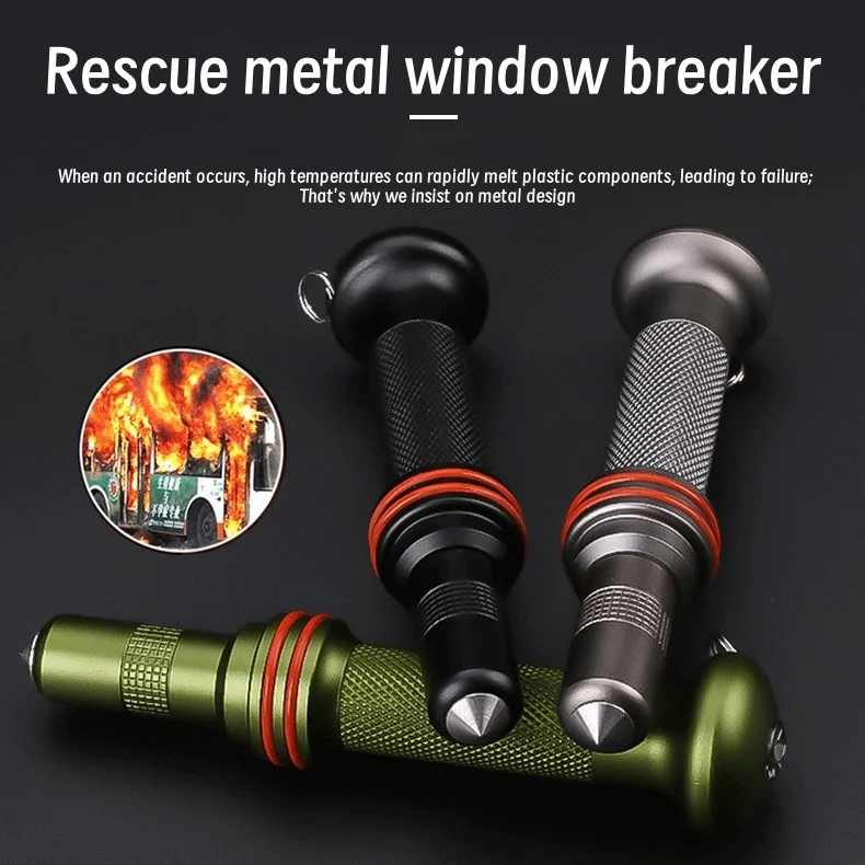 Portable Tungsten Steel Car Window Breaker Escape Tool
