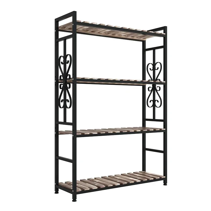 Display Metal Plant Shelf Rack Tiered Outdoor Square Universal Plant Shelf Rack Flowers Luxury Bitki Rafları Garden Furniture