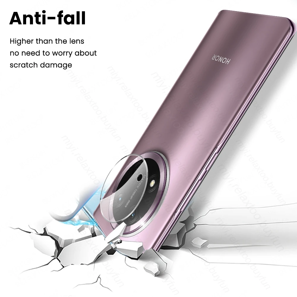 3-Pack 3D Curved Tempered Glass Camera Lens Protector
