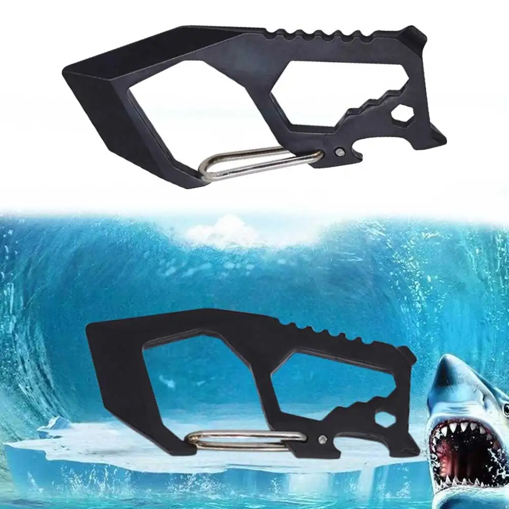 

Brand New Bottle Opener Keychain Clip Light Weight Multi-tools Multifunctional Key Chain Pendant Outdoor Pocket Tool