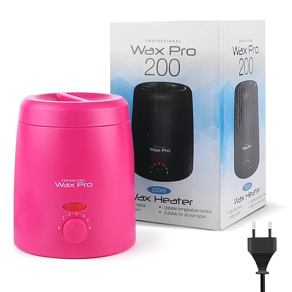Wax Heater Machine Hair Removal Wax Melting Machine 200ml Depilatory Wax-melting Pot Adjustable Temperature for Home Travel 2