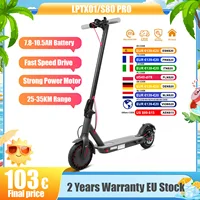 Nouvelle trottinette électrique pour adultes AOVOPRO LPTX01/S80PRO 2026, haute performance, autonomie 25/35 km, roues de 8,5 pouces, double frein, pliable 1